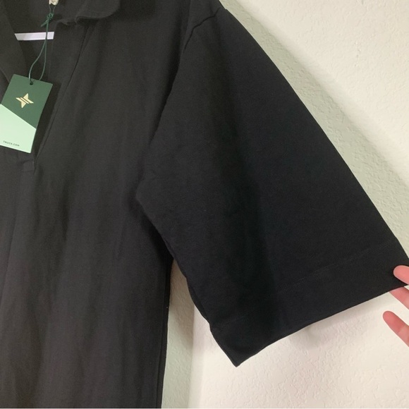 Tuckernuck womens black Elliott 3/4 sleeve collar
Midi dress S NWT - Picture 5 of 9